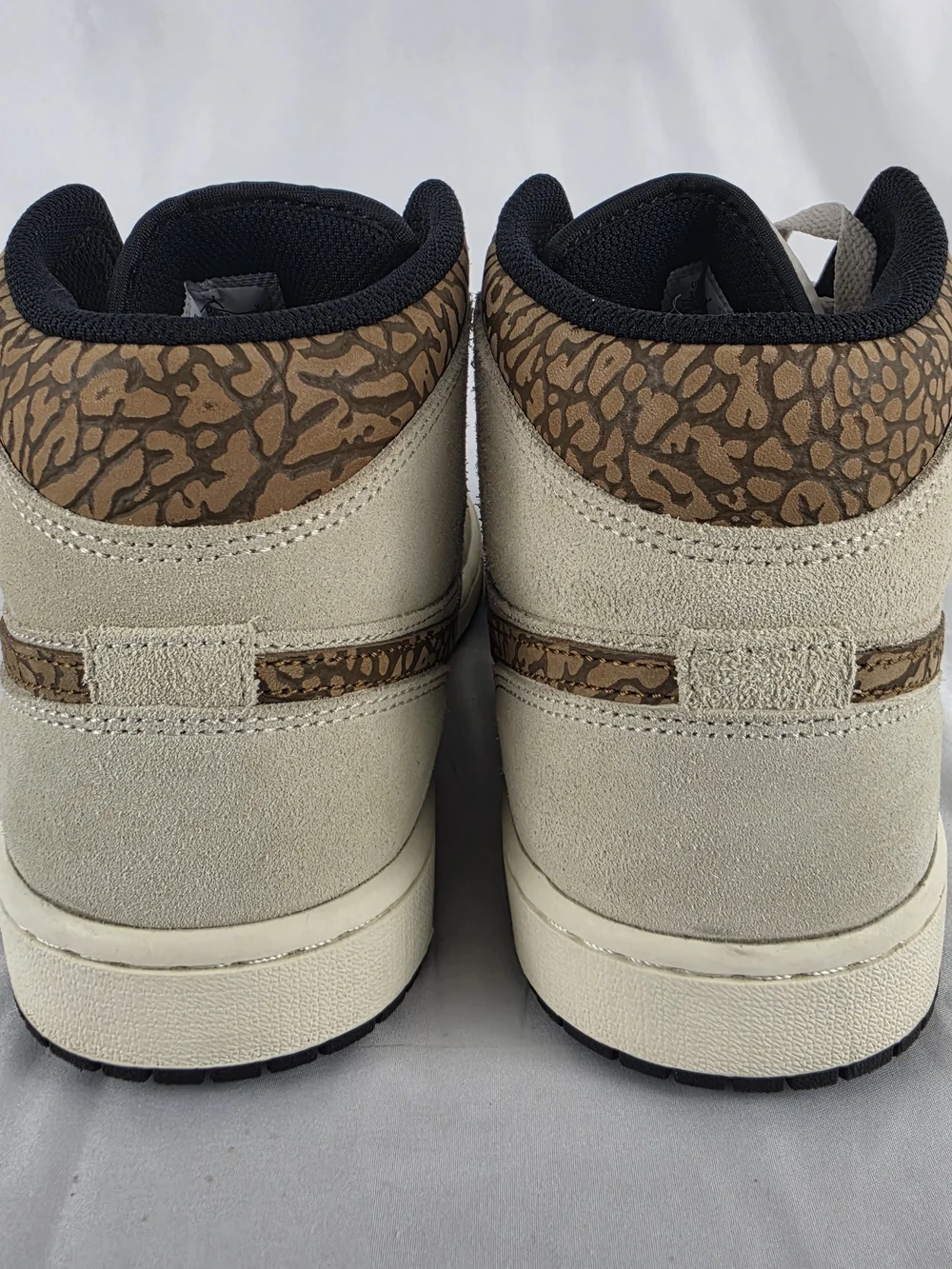 Nike Air Jordan 1 Mid SE Elephant Light Orewood DZ4129-102 Men's Size 10